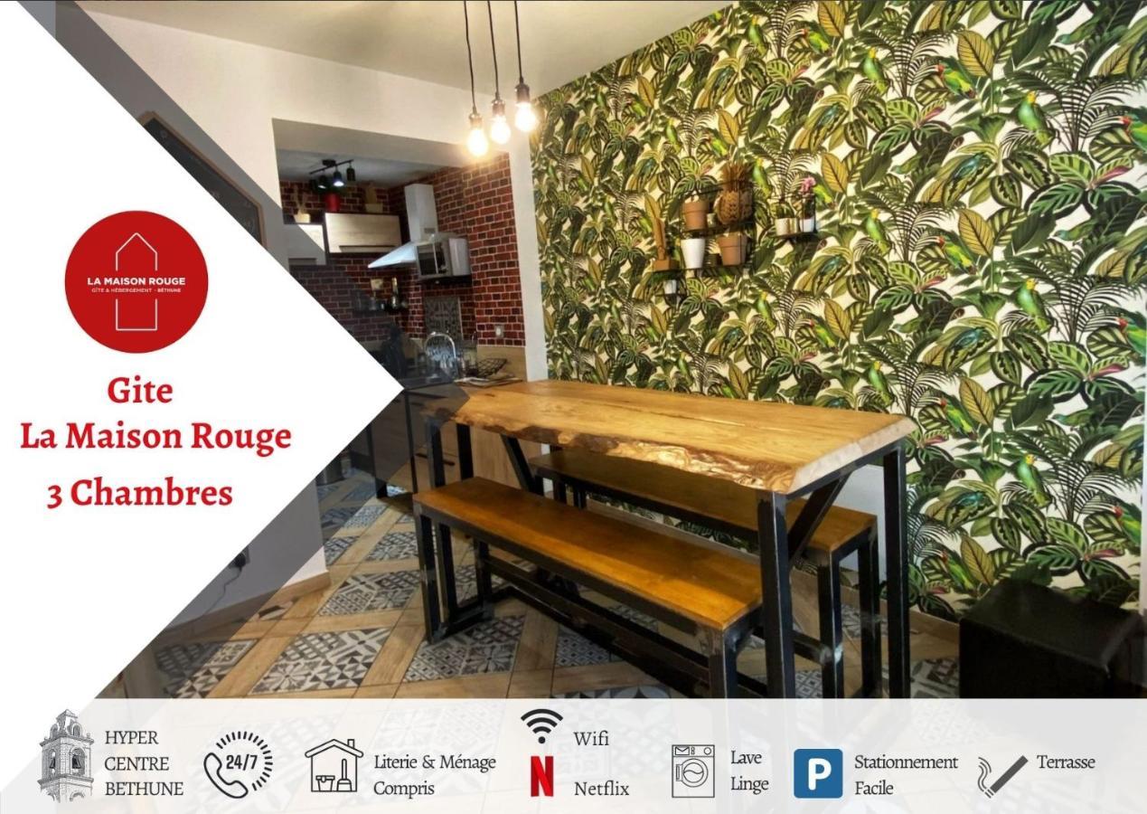 Gite La Maison Rouge Bethune Exterior photo
